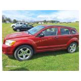 '07 Dodge Caliber 4cyl/AT, 4Dr, Red, Good Insp.
