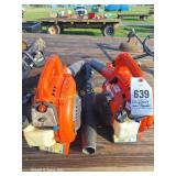 (2) Husqvarna Hand Blowers (Both)