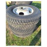(6) 235/85 R16 Tires/Wheels on 8-Lug Rims