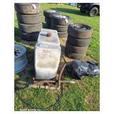 Plastic 30 gal. Hydraulic Tank w/ Bracket