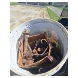 Box & Bucket of Baler Pickup Teeth & Pins
