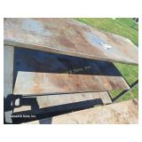Steel 3-Shelf 2'x4' Work Table