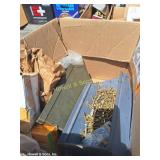 (3) Boxes Small Bolts & Bolt Bin (All)