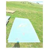 (4) Sheets 4x8x1/8 Diamond Steel Plates (Each)