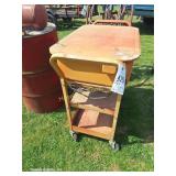 Clarke Parts Cleaner on Rolling Cart