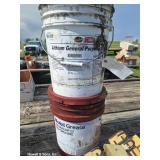 (2) Partial Buckets of Lithium Grease