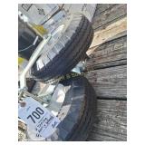 (2) Trailer Dolly Wheels (Both)