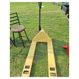 Yellow Pallet Jack - Works