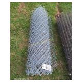 Small Roll of Chain Link Fence
