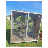 5' x 5' 480 Volt Shop Fan on Dolly