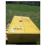 Yellow 5-1/2' x 3-1/2' Flammable Cabinet