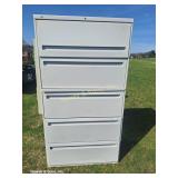 3' x 5' 5-Drawer Lateral File Cabinet