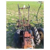 Waterbury Vintage Garden Tractor w/ Cultivator