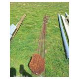 Lot of Various Size Rebar 7 Rebar Ties