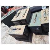 (6) Ammo Boxes