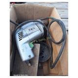 (4) Corded Drills & Hole Saw Bits