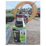 (2) 110V Sump Pumps w/ Bucket of Water Pipes