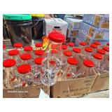 (4) Boxes Qt. Milk Bottles (Each)