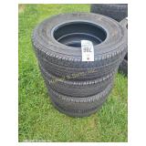 (4) 205/75 R15 Trailer Tires - Like New