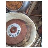 Bucket of Grinding Wheels