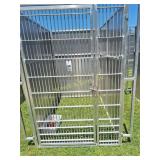 4' x 6' x 6' Aluminum Animal Cage w/ Casters