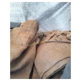 Bag of Burlap Feed Sacks