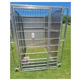 4' x 6' x 6' Aluminum Animal Cage w/ Casters