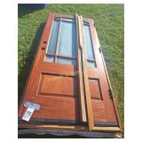 36' Wooden Entrance Door