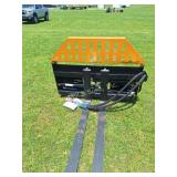 Wolverine Hydraulic Adjust. Skid Steer Forks - New