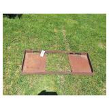 Skid Steer Weld-on Plate