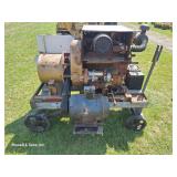 Lister 2cyl. Diesel w/5kw Generator on Cart -Works