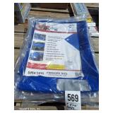 (5) 8' x 10' Blue Tarps (Each)