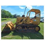 JD 455E Track Loader, GP Bucket, OROPS