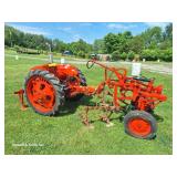 Allis-Chalmers G Tractor w/ Cultivators, Restored