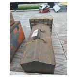 Steel Box: Drill Bits & Assortment of Screws