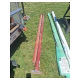 (2) 10' Basement Poles