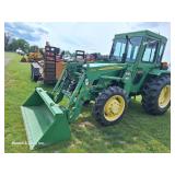 '14 JD 5065E Loader, 4WD, Aftermarket Cab 953 hrs.