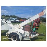 Bumper Pull Asplundh Chipper, 4cyl Isuzu Diesel
