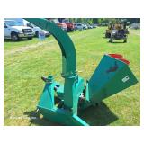 Green 3pt 4' PTO Chipper