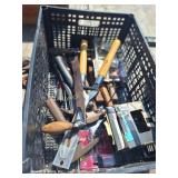 Crate:  Hammers, Pruner, Nails & Tools
