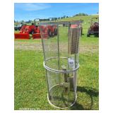 4' Tall Round Aluminum Cage