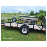 '19 Down2Earth 6'x14' SA Utility Trailer w/ Brakes