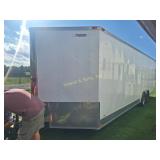 '16 Freedom 8' x 24' Enclosed Trailer, A/C,