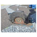 Black Steel Chop Saw