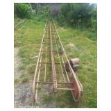 24' Skeleton Hay Elevator, 110V Motor