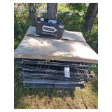 120' Wrought Iron Modular Fencing w/ Posts
