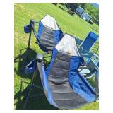 (2) Blue Zero Gravity Folding Camp Chairs (Both)