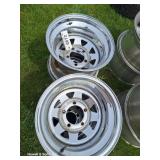 (4) 15' x 10' Chrome Wheels - Ford (All)