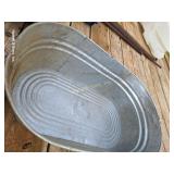 Galvanized Oblong Tub & Bucket