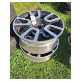 (2) 275/45 R22 Tires & Wheels (6-Lug)